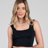 the one square neck crop top